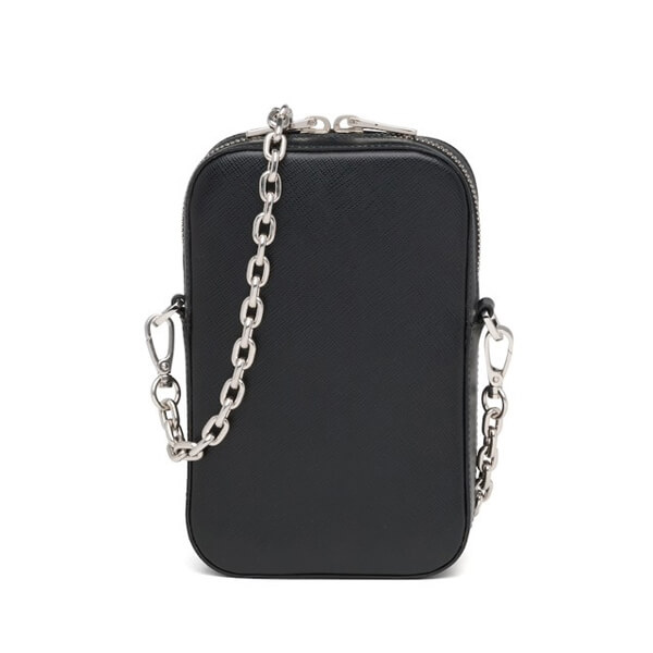 【プラダ】21SS新作 サフィアーノレザー ミニ ショルダーバッグ 偽物1BH183_NZV